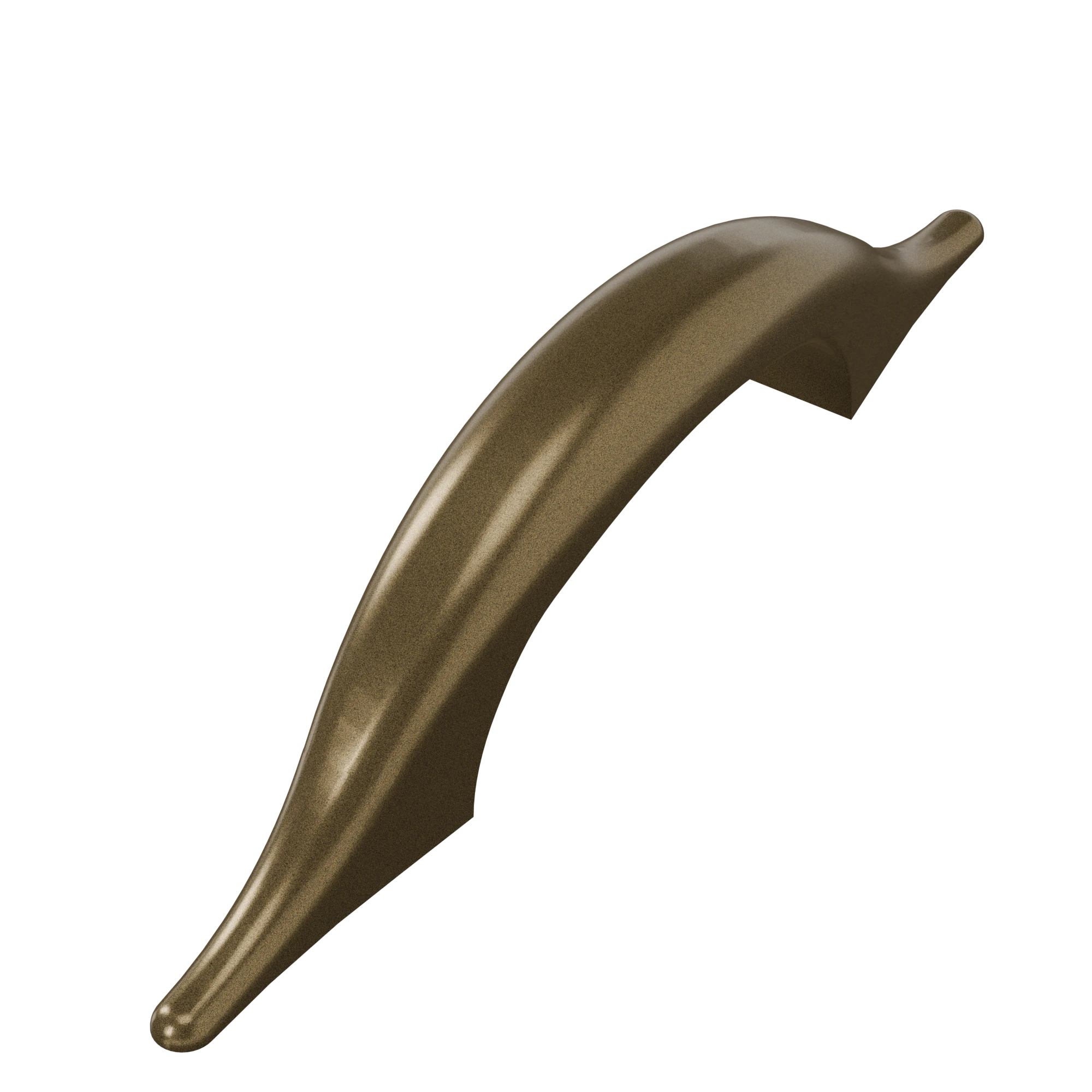 puxador alça curvo orlando 64mm acabamento ouro