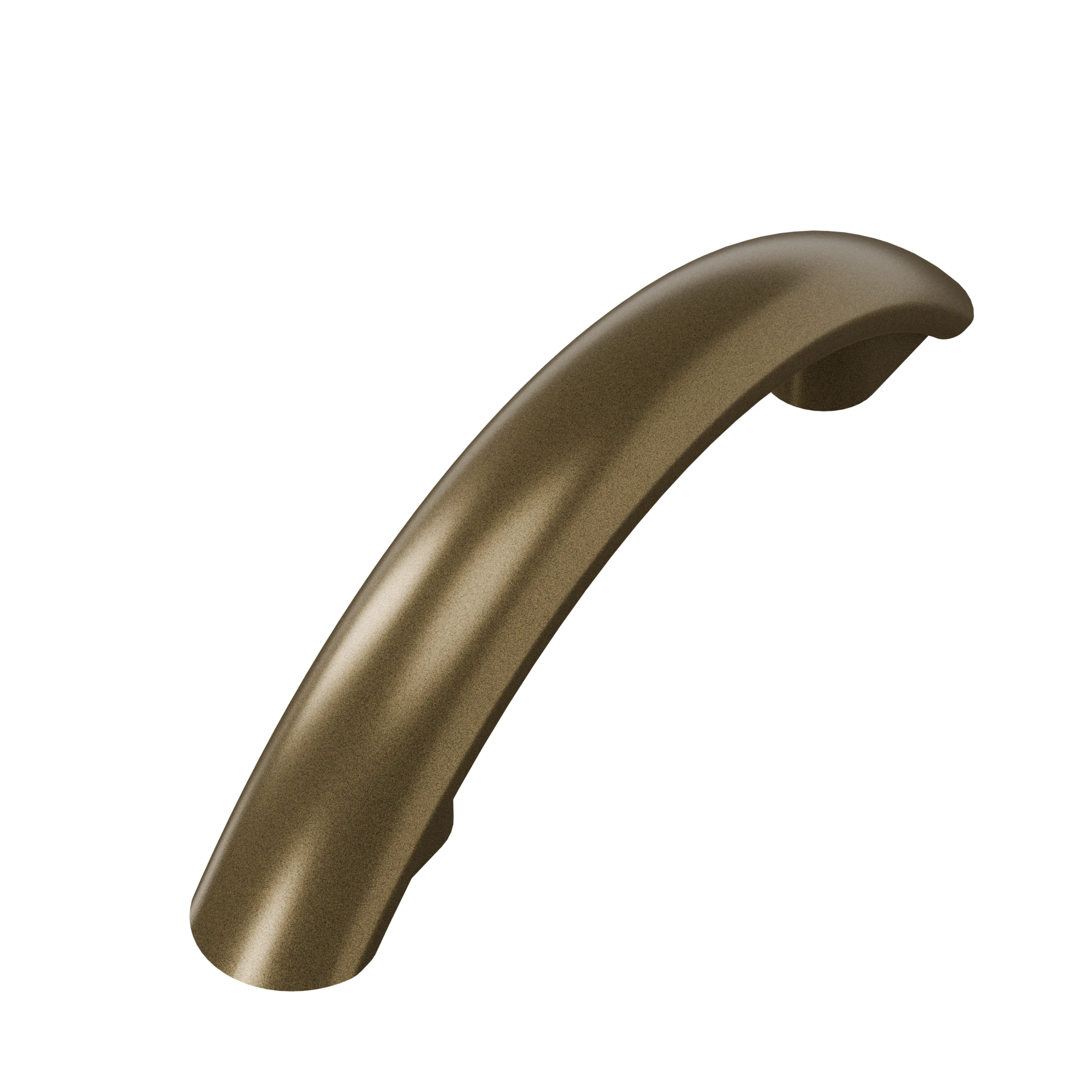 Puxador alça curvo São Francisco 64mm acabamento ouro