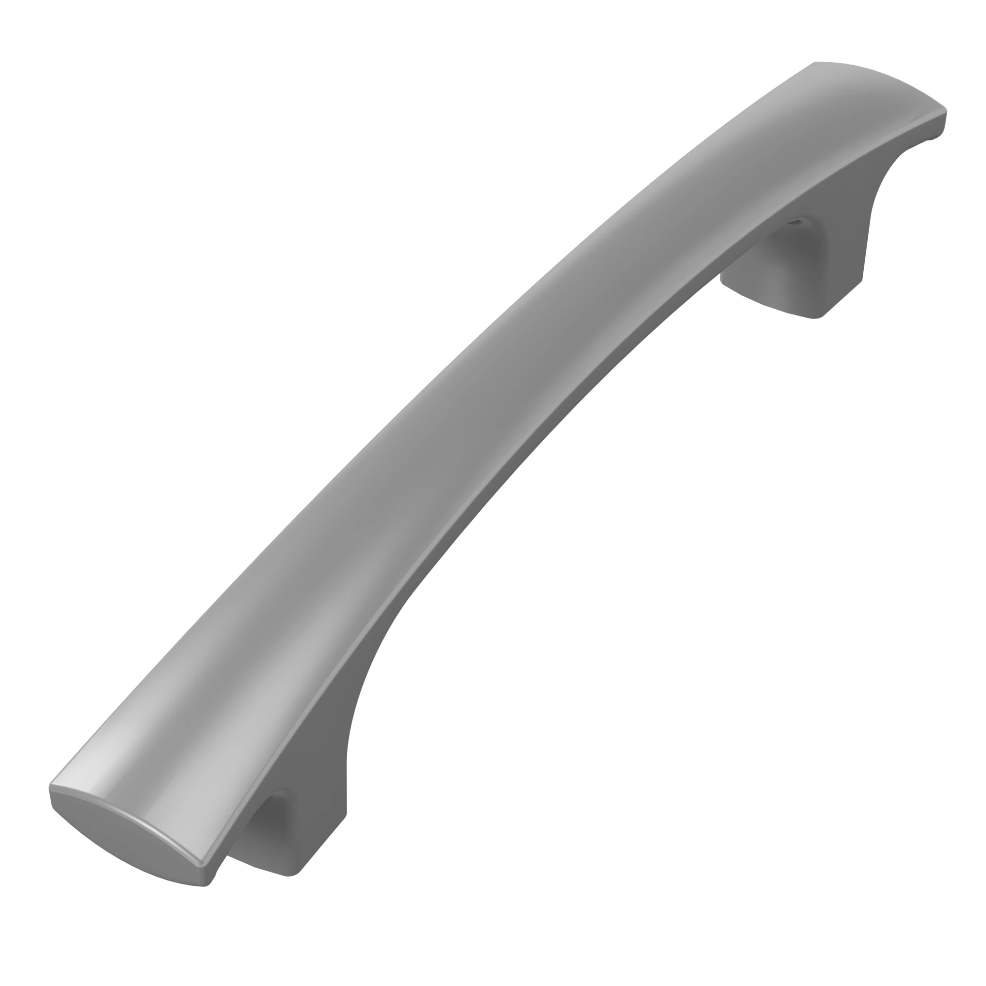 puxador Itapuã 96mm acabamento prata fosco
