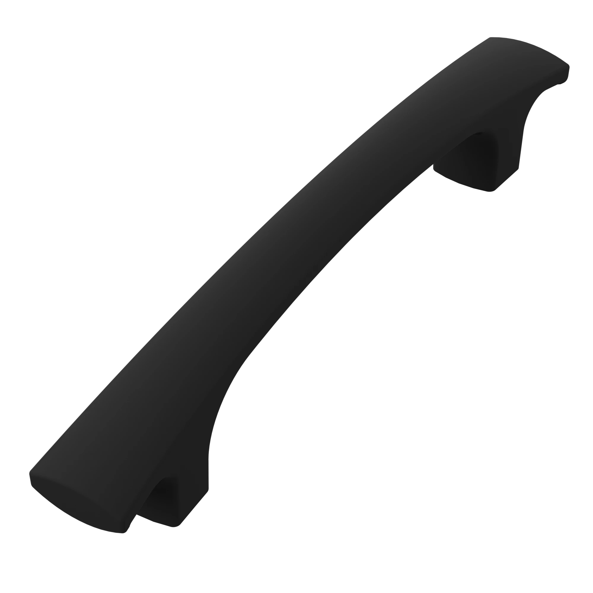 puxador Itapuã 96mm acabamento preto fosco