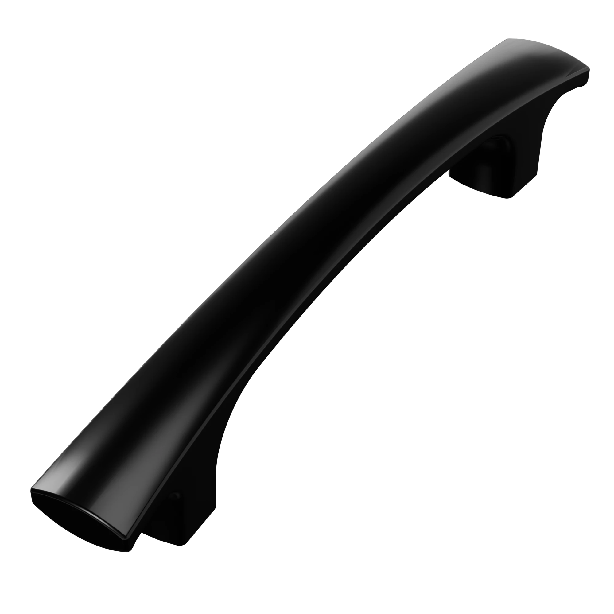 puxador Itapuã 96mm acabamento preto com verniz
