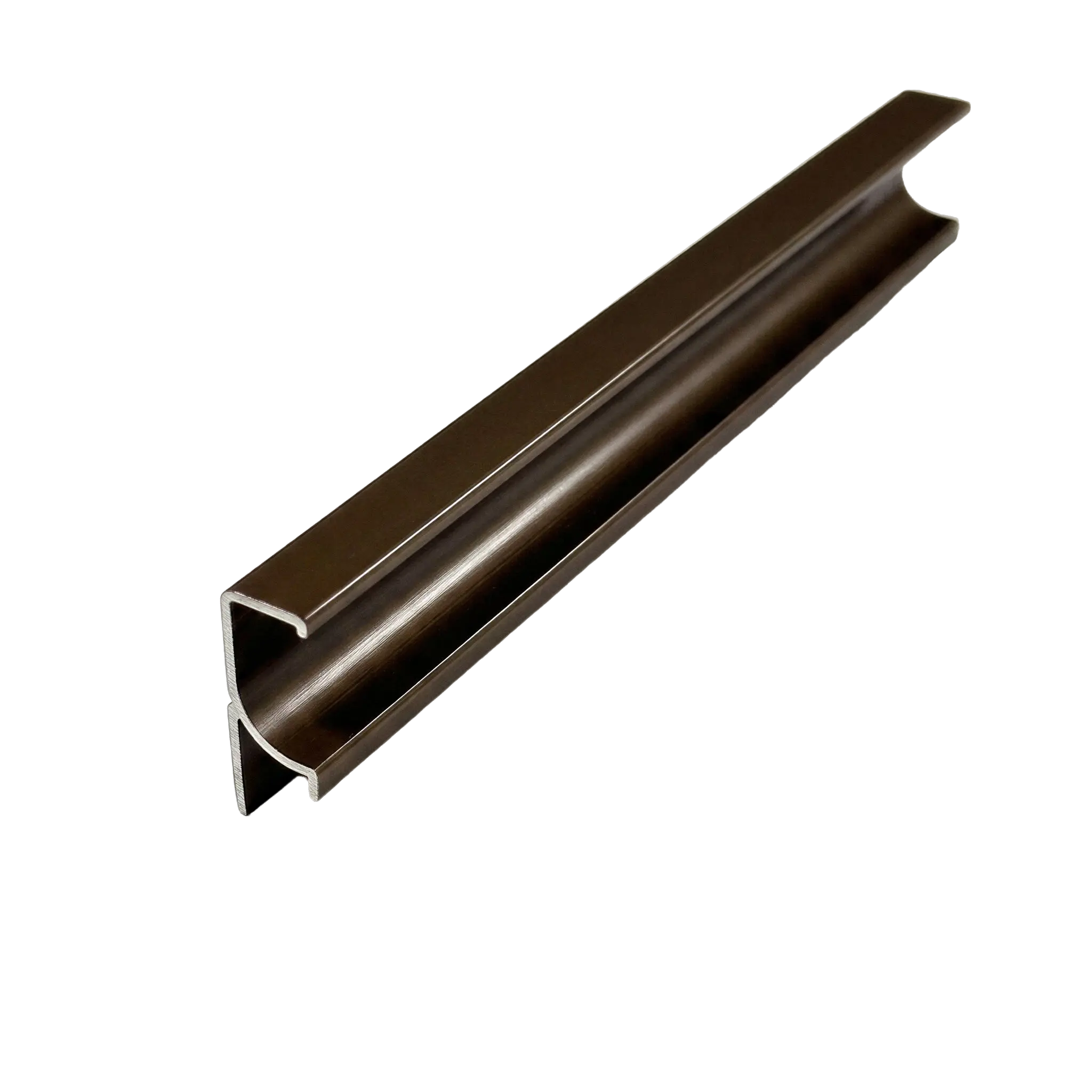 perfil puxador nuvo marrom