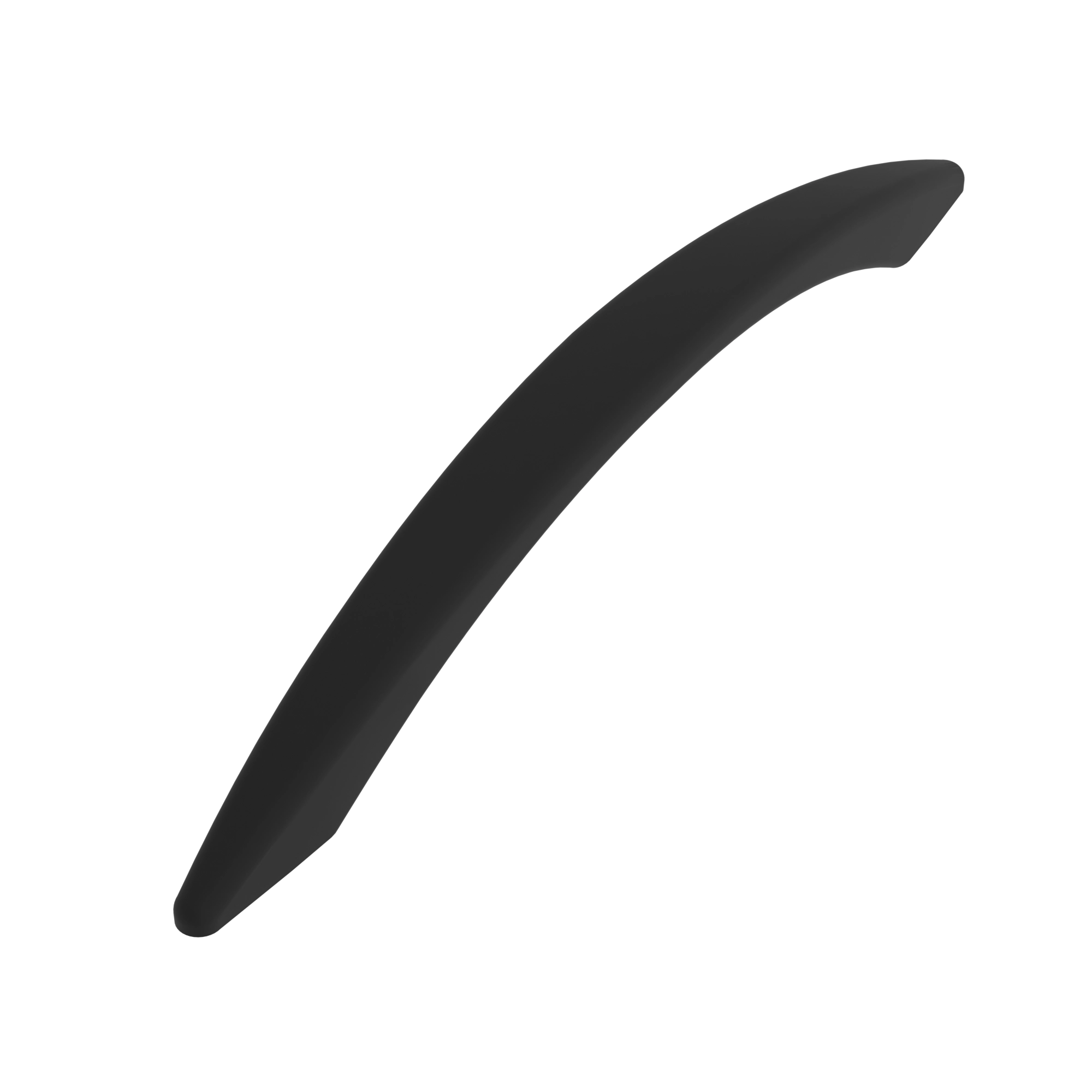 Puxador-Alca-Curvo-Fenix-160mm-preto-fosco