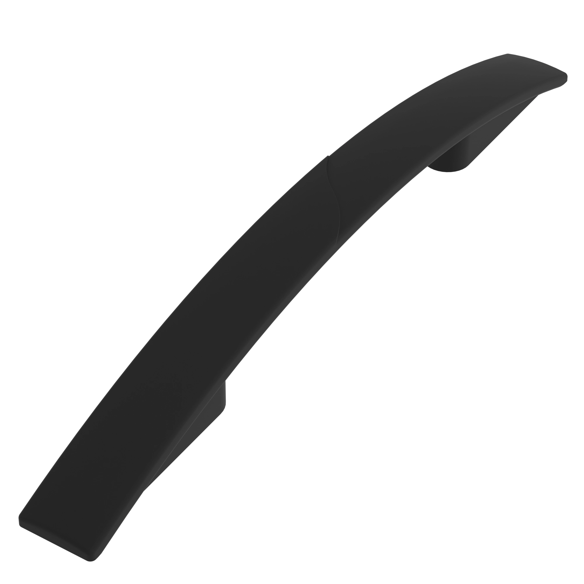 Puxador-Alca-Curvo-Quebec-160mm-preto-fosco